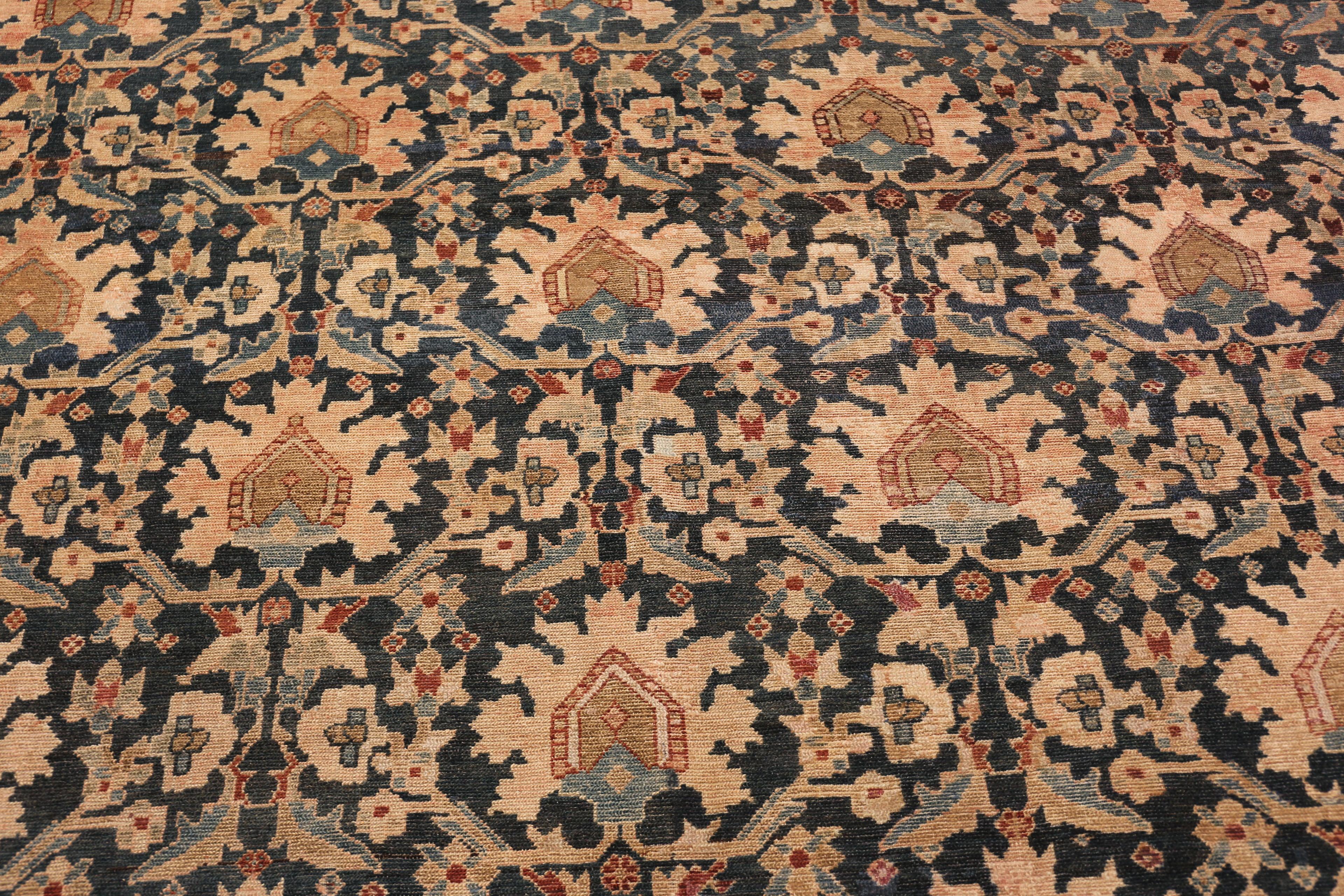 Wool Oversized Antique Persian Malayer Rug. 13 ft x 24 ft For Sale