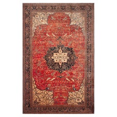 Oversized Antique Persian Sarouk Farahan Rug 13'6" x 20'10"