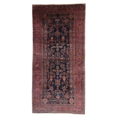 Antiker persischer Sarouk-Teppich in Übergröße