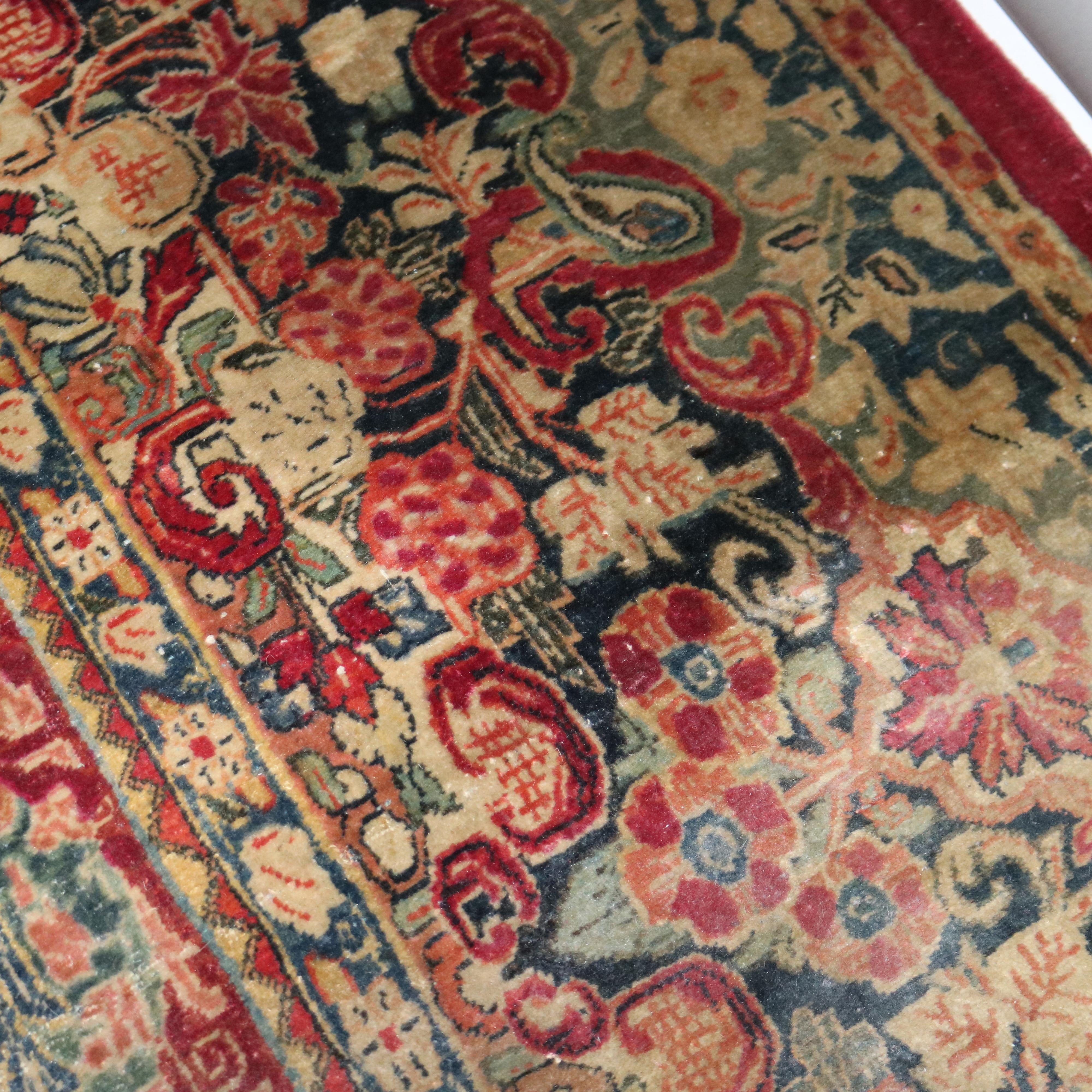 Antiker persischer Sarouk-Wollteppich in Übergröße aus Sarouk, um 1920 im Angebot 5