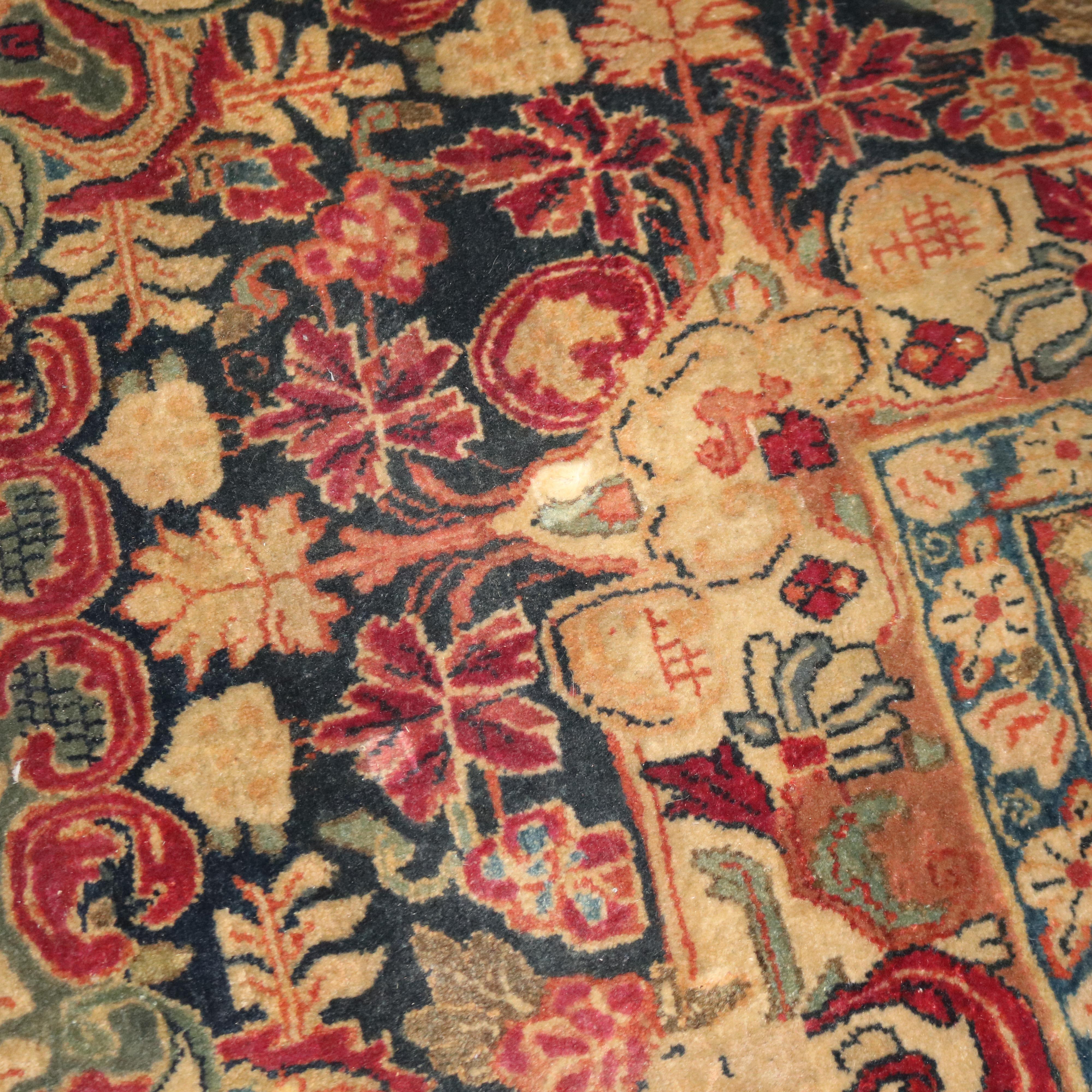 Antiker persischer Sarouk-Wollteppich in Übergröße aus Sarouk, um 1920 im Angebot 6