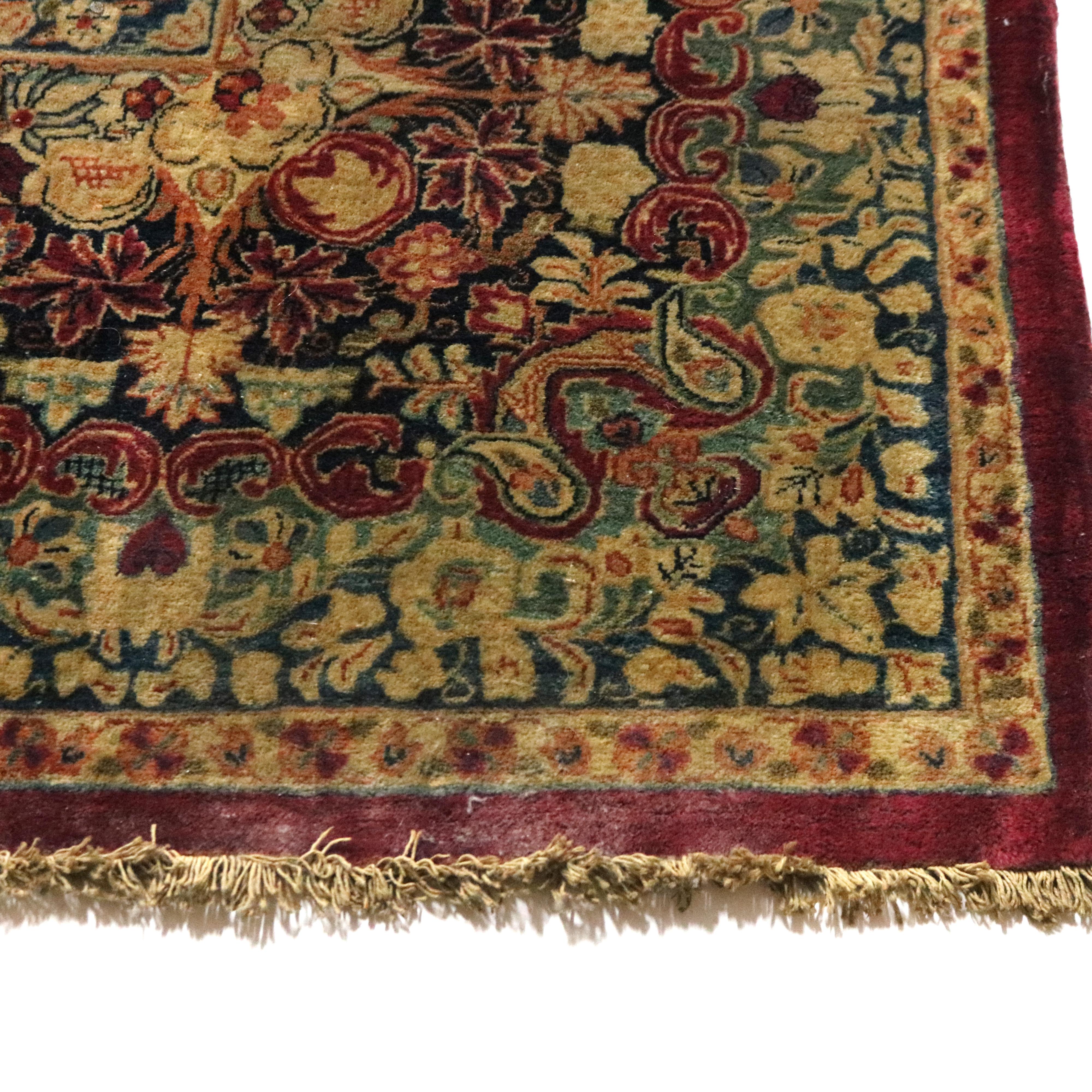 Antiker persischer Sarouk-Wollteppich in Übergröße aus Sarouk, um 1920 im Angebot 9