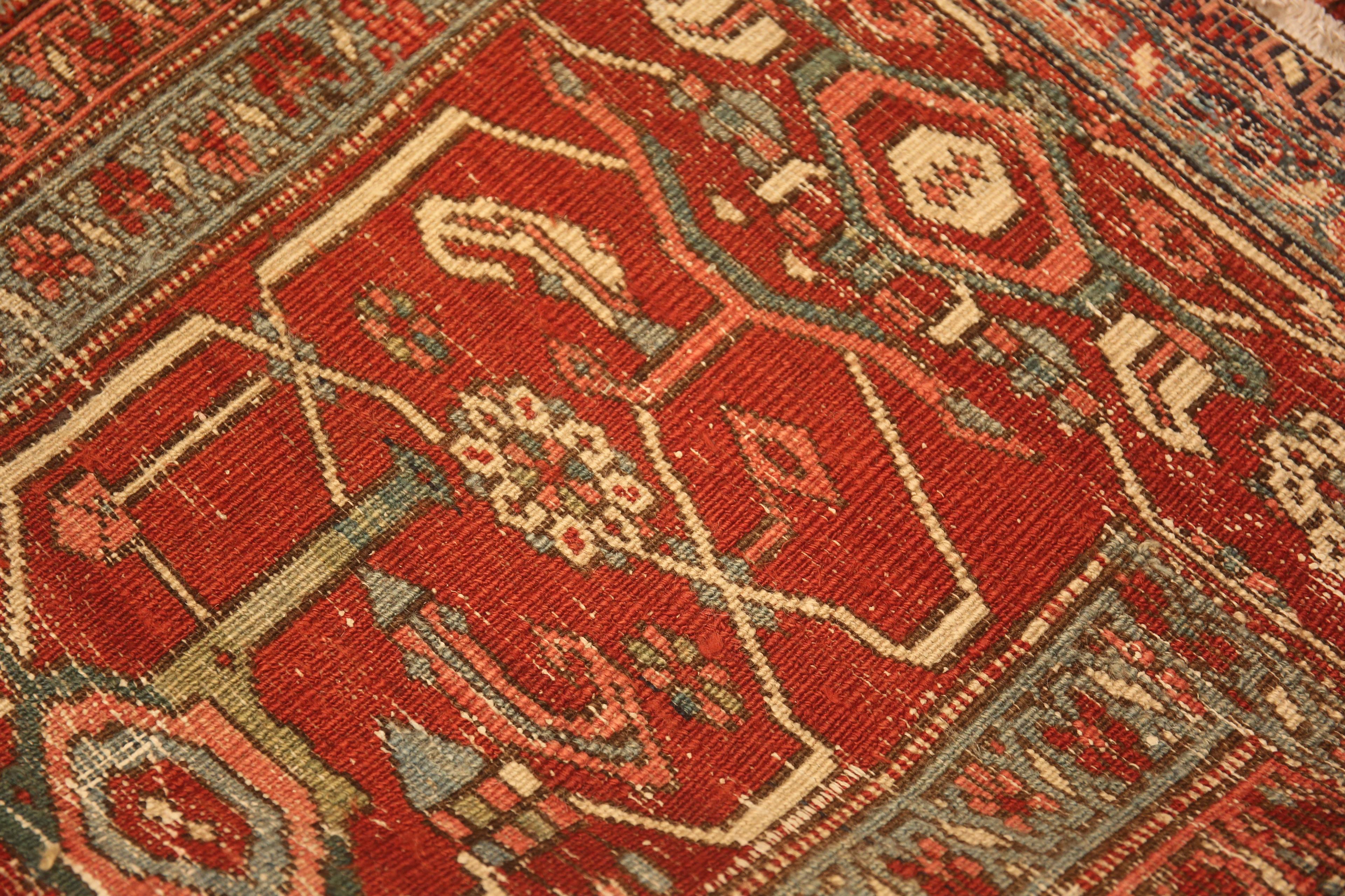Antiker persischer Serapi-Teppich in Übergröße 12'9
