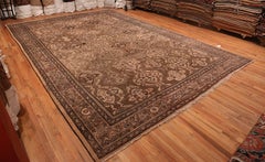 Oversized Antique Persian Sultanabad Rug. Size: 14 ft x 20 ft 7 in