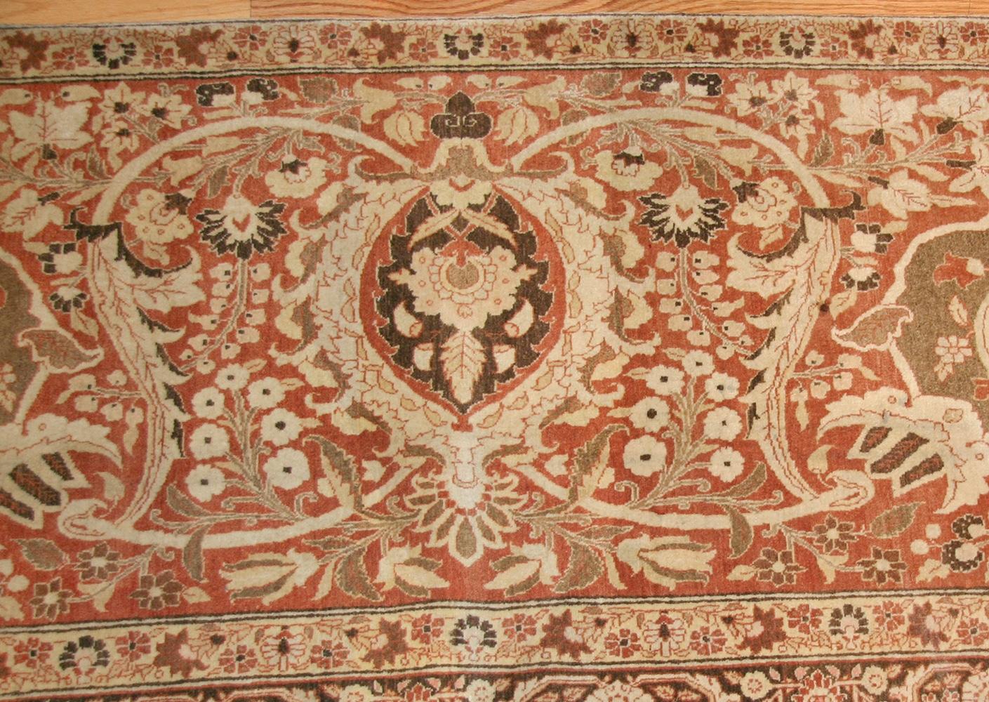 Oversized Antique Persian Tabriz Haji Jalili Carpet 21'2