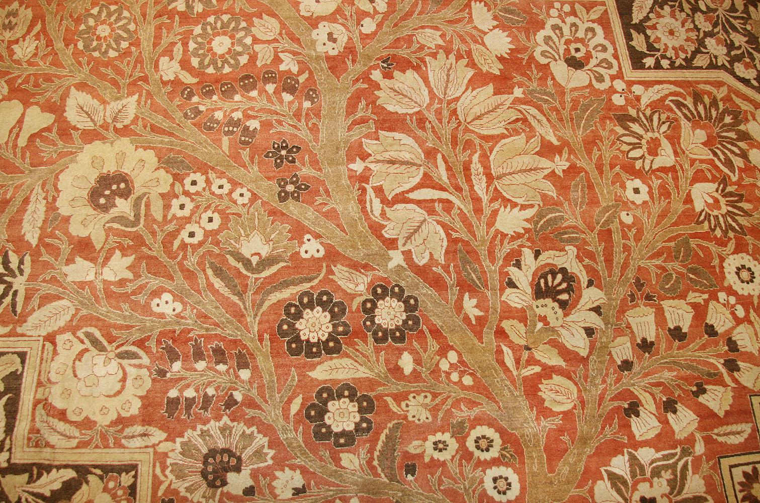 Nazmiyal Collection Antique Persian Tabriz Haji Jalili Carpet. 21' 2" x