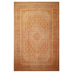 Nazmiyal Collection Oversized Antique Persian Tabriz Rug 13' x 20'
