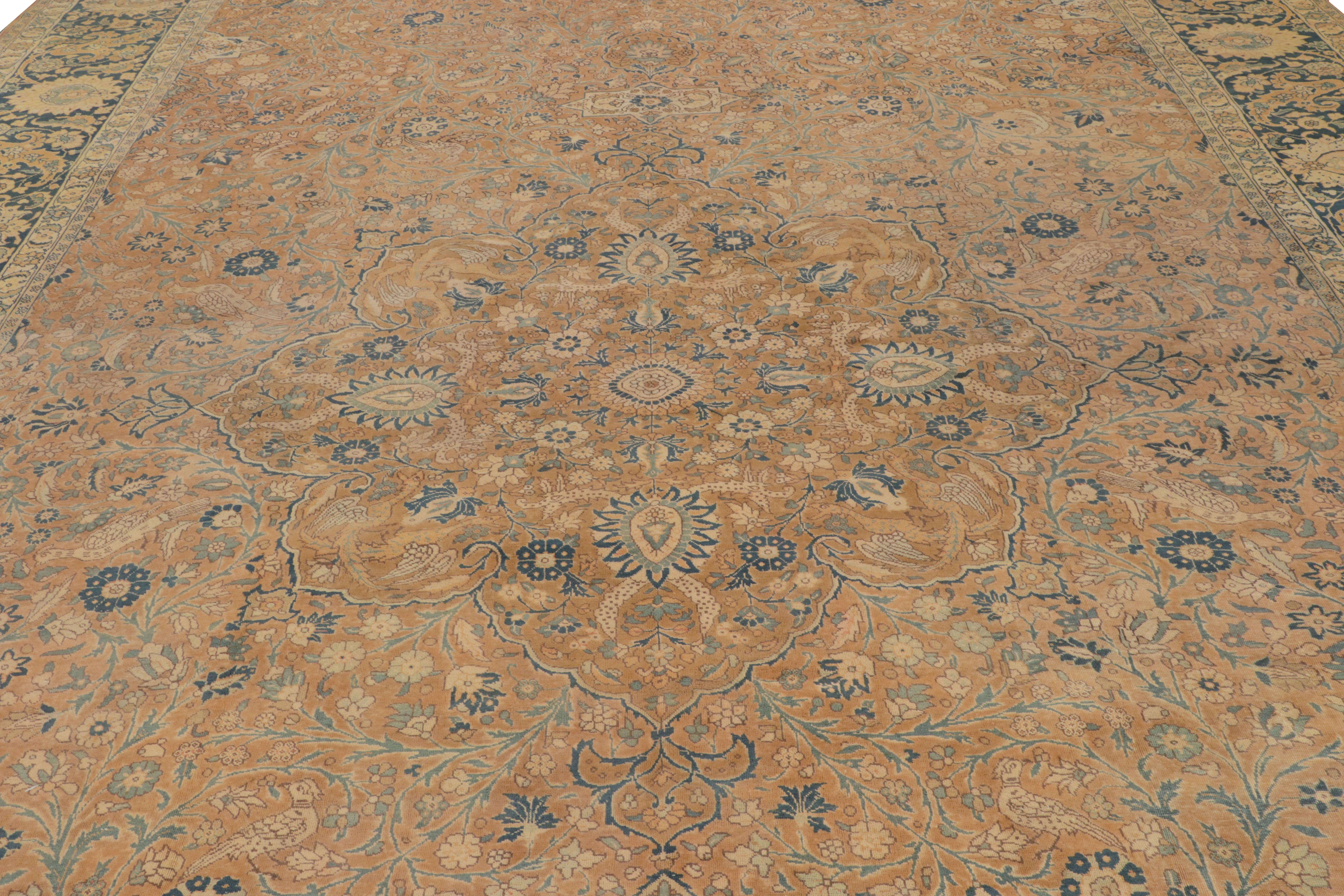 Tapis persan Tabriz surdimensionné à motifs floraux, de Rug & Kilim Bon état - En vente à Long Island City, NY