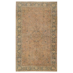 Tapis persan Tabriz surdimensionné à motifs floraux, de Rug & Kilim