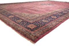 Antique Pink Turkish Sivas Rug