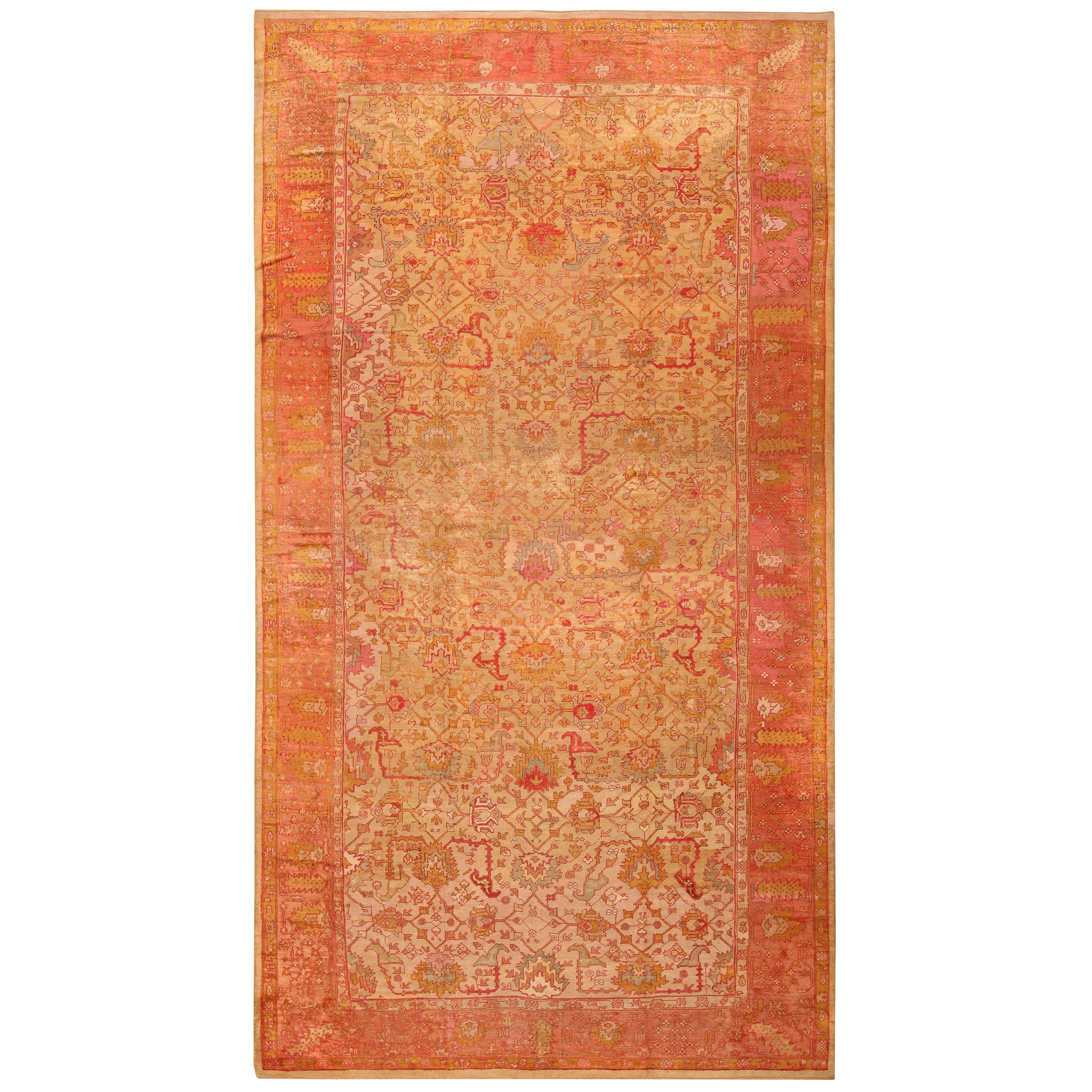 Shabby Chic Antique Silk Turkish Kayseri Rug. Size: 9 ft x 12 ft 6 in ...