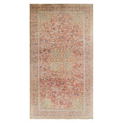 Tapis Shahrestan surdimensionné dans les tons orange et bleu  - Rug & Kilim