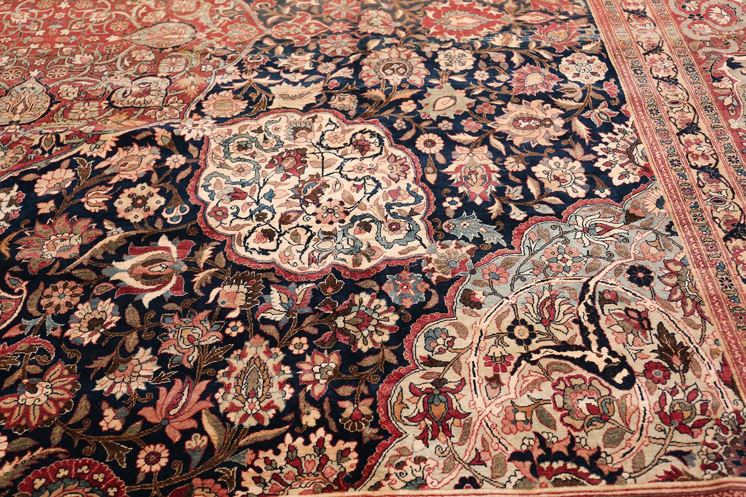 Oversized Antique Tehran Persian Carpet. Size: 14 ft 3 in x 22 ft 3 in 6