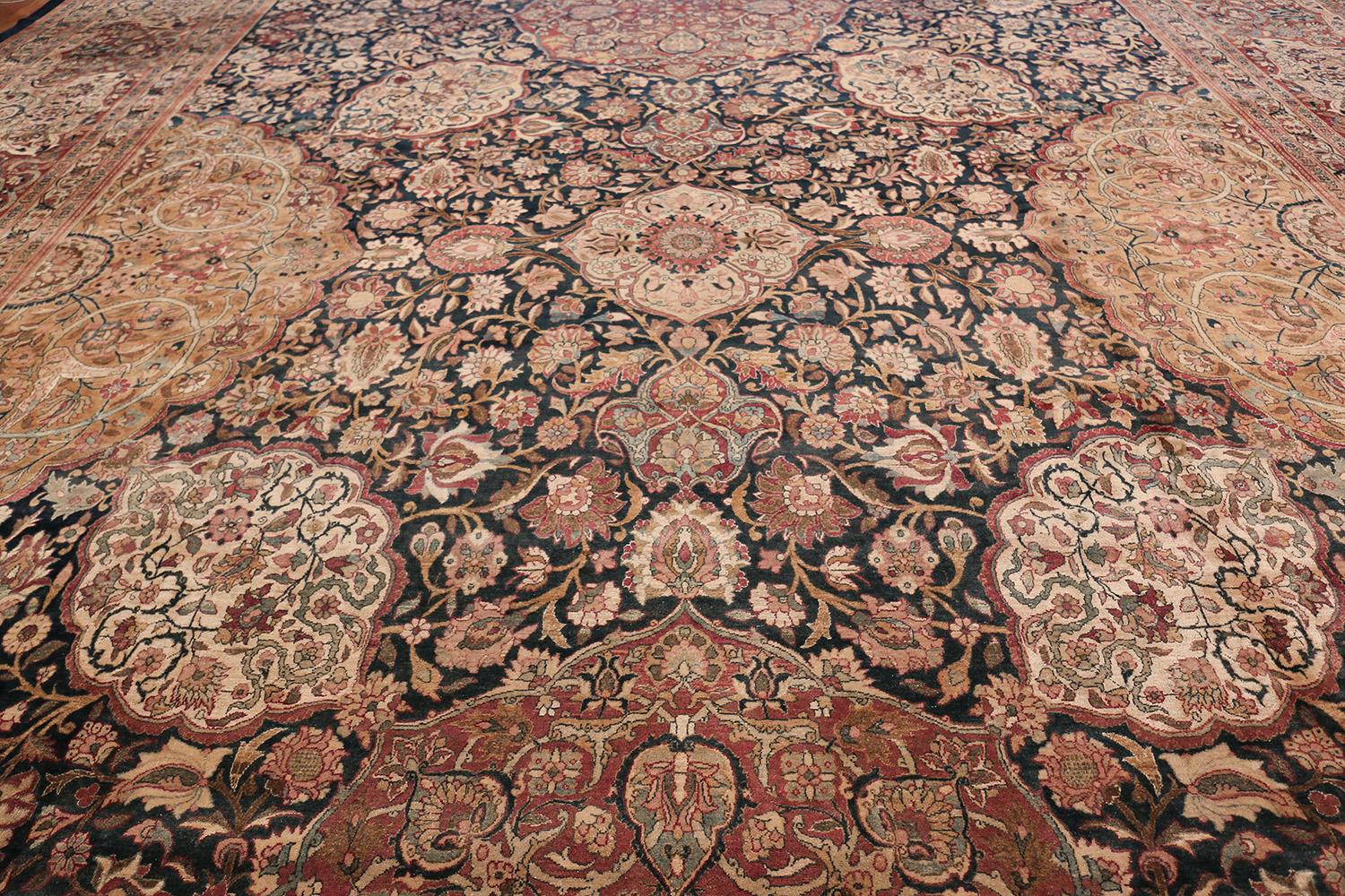 Other Oversized Antique Tehran Persian Carpet. Size: 14 ft 3 in x 22 ft 3 in