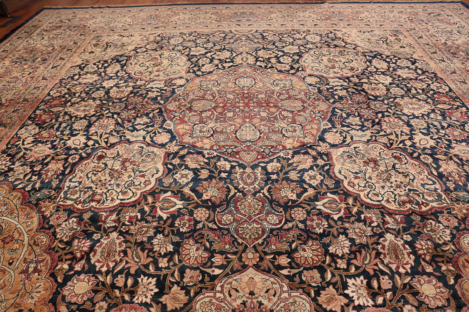 20th Century Oversized Antique Tehran Persian Carpet. Size: 14 ft 3 in x 22 ft 3 in