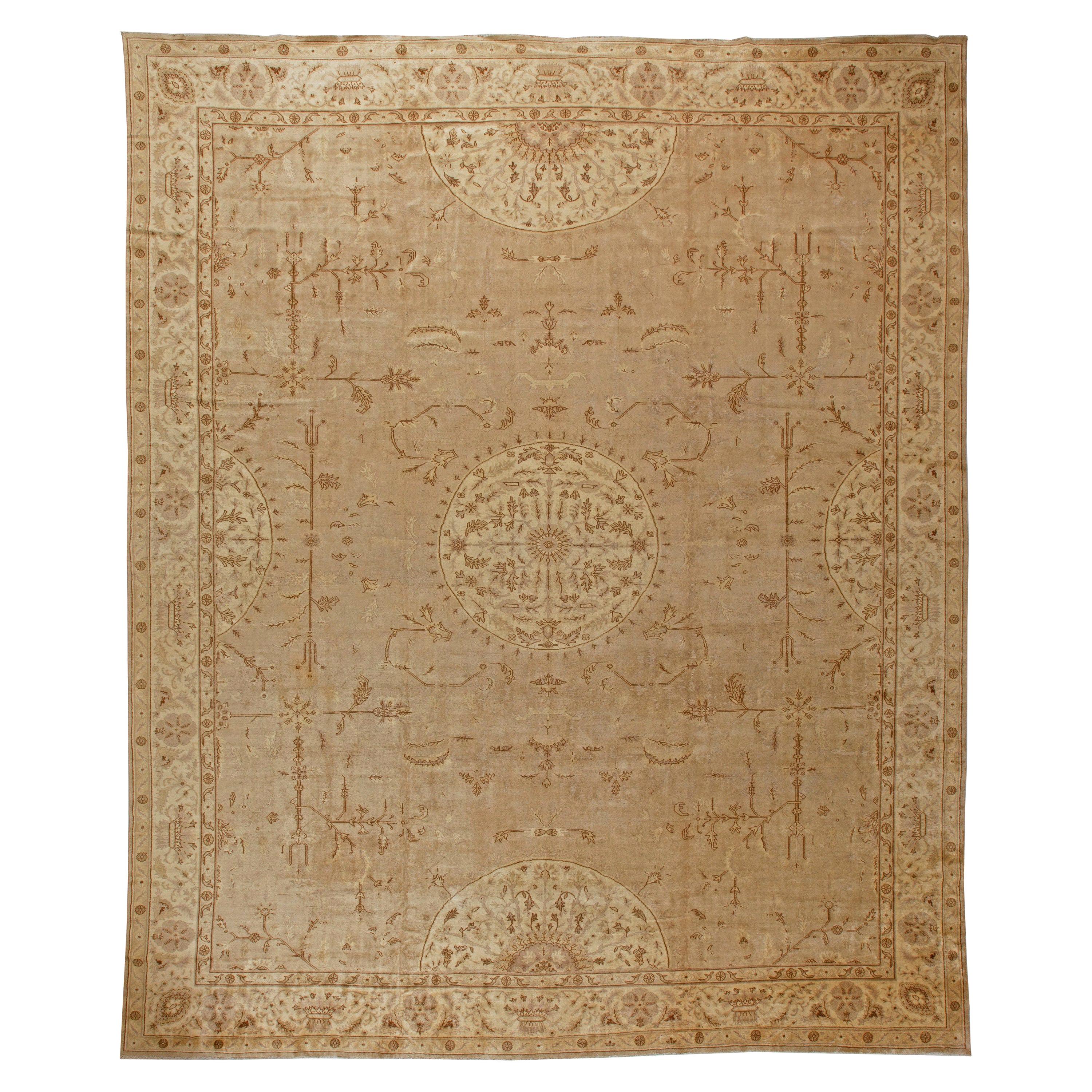 Oversized Antique Turkish Borlou Rug