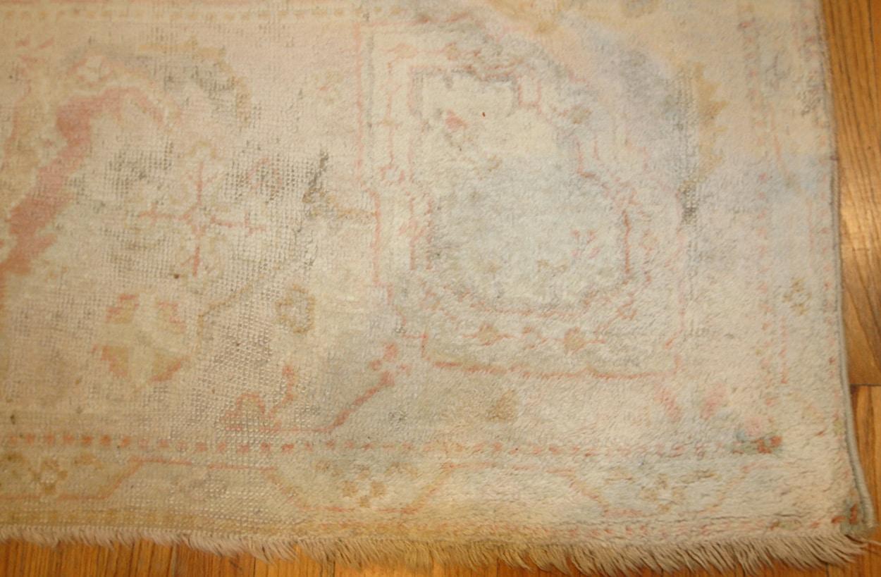 Oversized Antique Turkish Oushak Rug, Country of Origin / Rug Type: Antique Turkish Rugs, Circa date: 1900. Size: 12 ft 8 in x 19 ft 7 in (3.86 m x 5.97 m)

