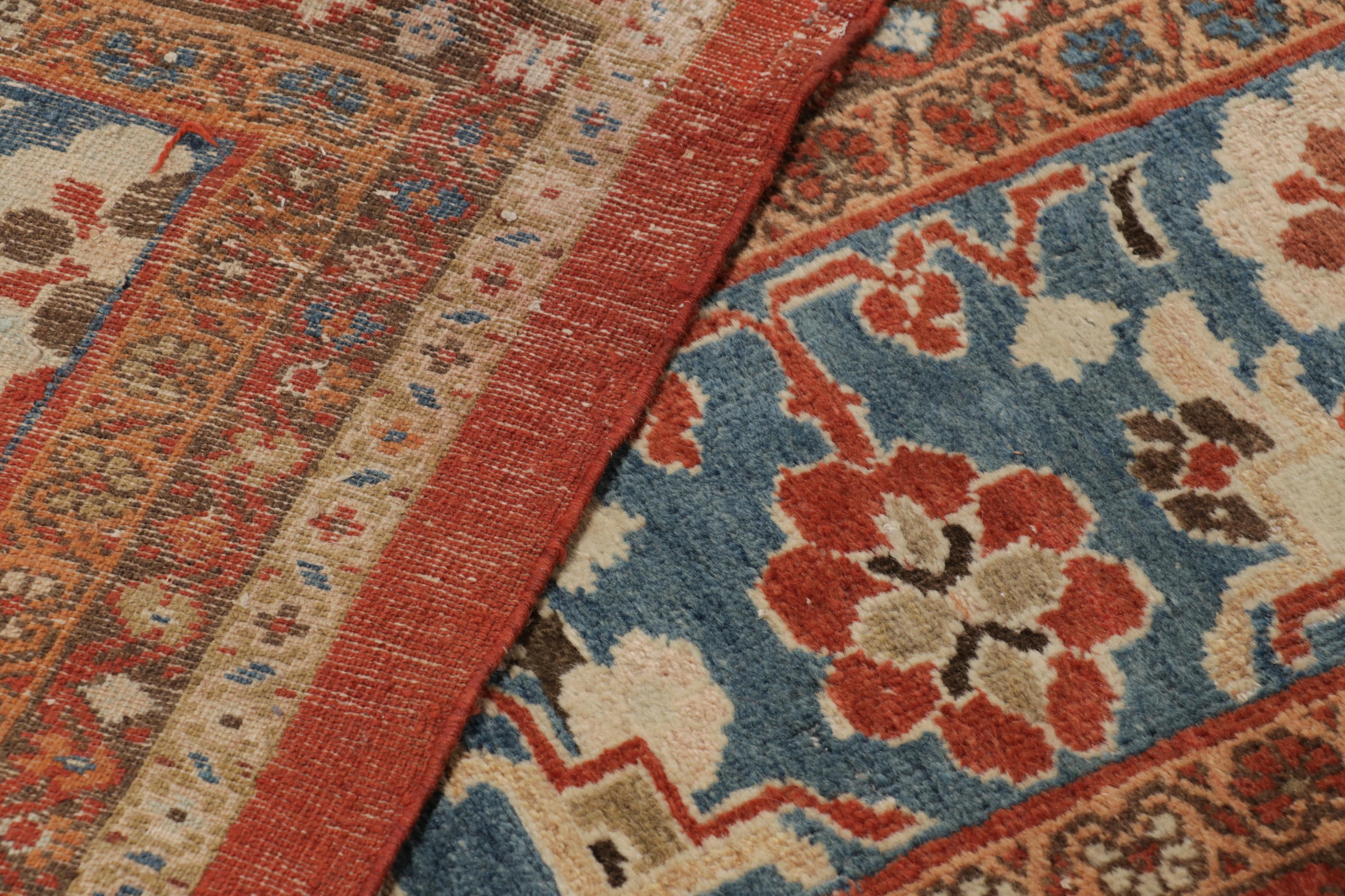 Übergroßer antiker Zeigler-Teppich in Rot und Rost mit Mihrab-Design - Rug & Kilim im Angebot 3