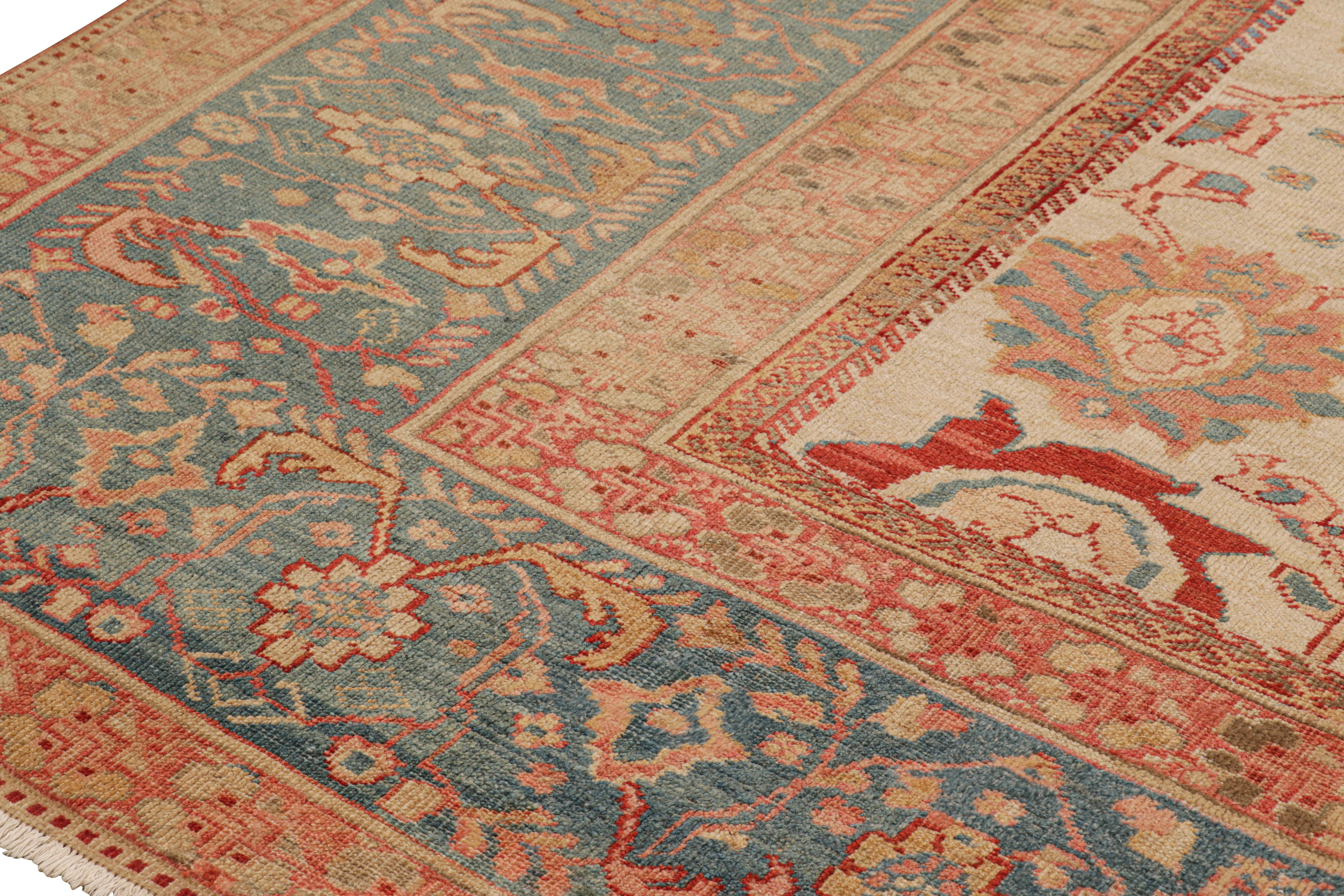 Persiano Tappeto antico oversize Ziegler Persian Sultanabad Rugs con motivi floreali in vendita