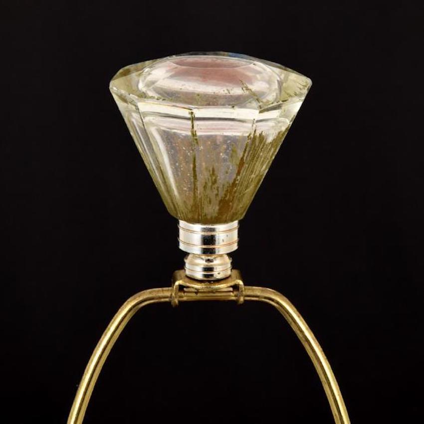 Mid-Century Modern Oversized Barovier & Taso Murano Glass Lamp, 1960s, Italy For Sale