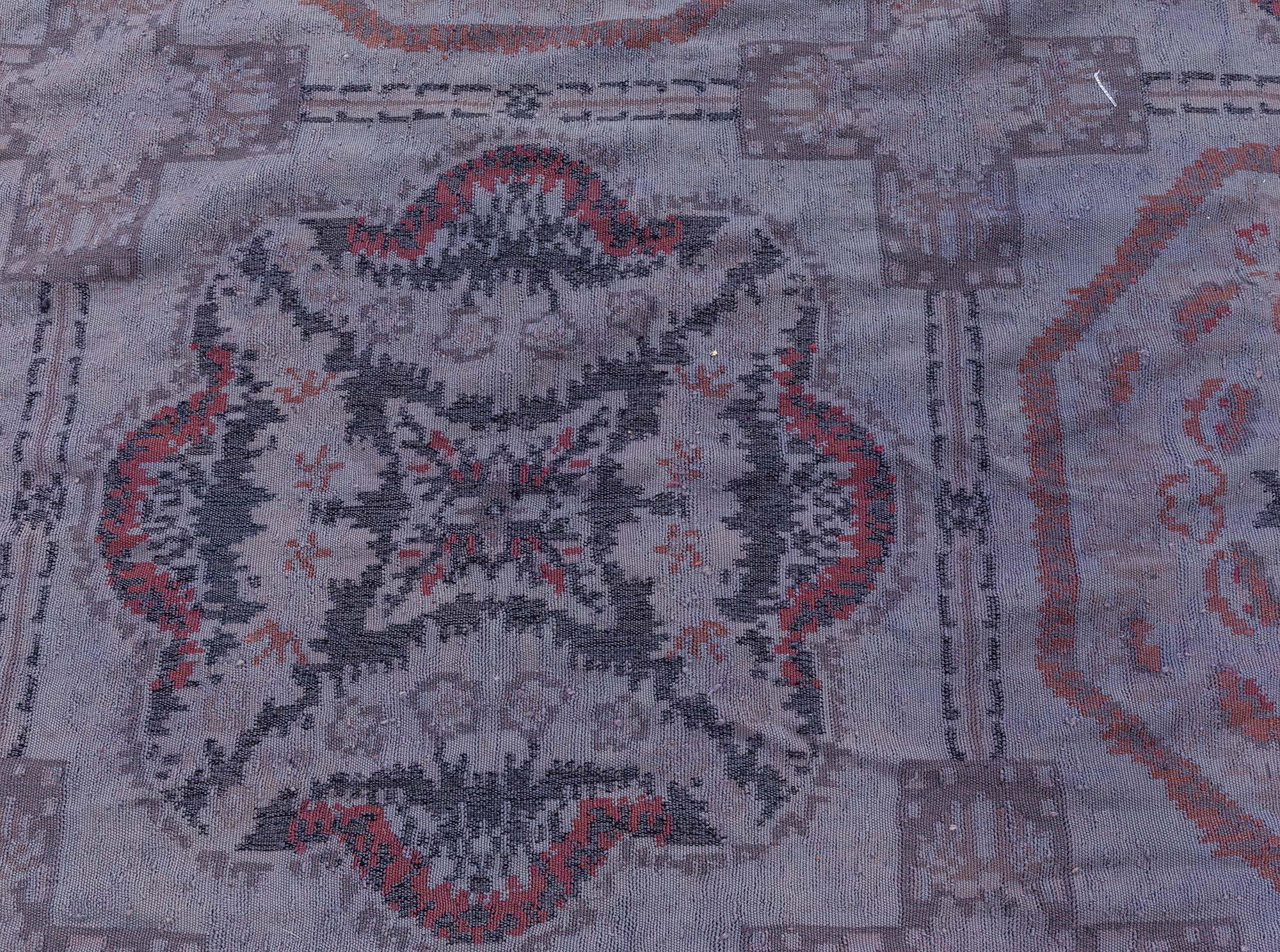 Chinese Oversized Bessarabian Design Handmade Wool Rug by Doris Leslie Blau For Sale
