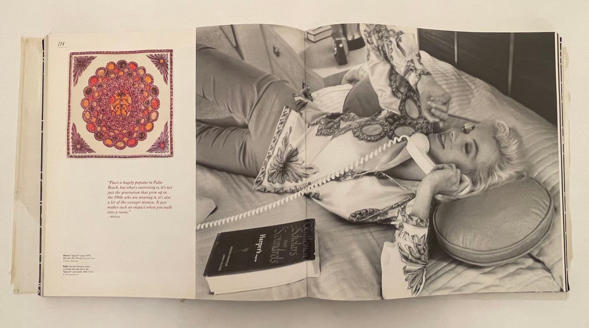 Oversized Book Emilio Pucci Fashion Story Vanessa Friedman Limited Edition 2010 For Sale 11