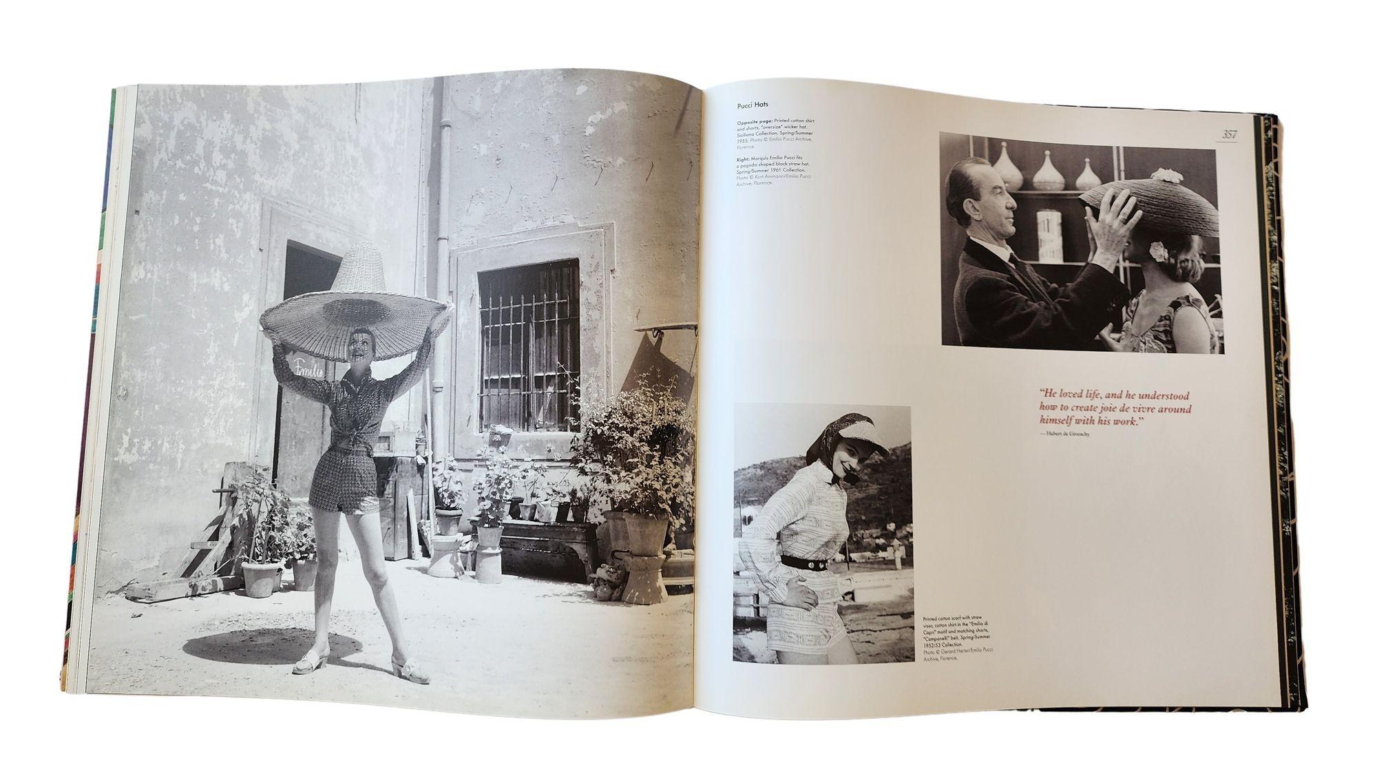 Übergroßes Buch Emilio Pucci Modegeschichte Vanessa Friedman Limitierte Auflage 2010 (Barock) im Angebot