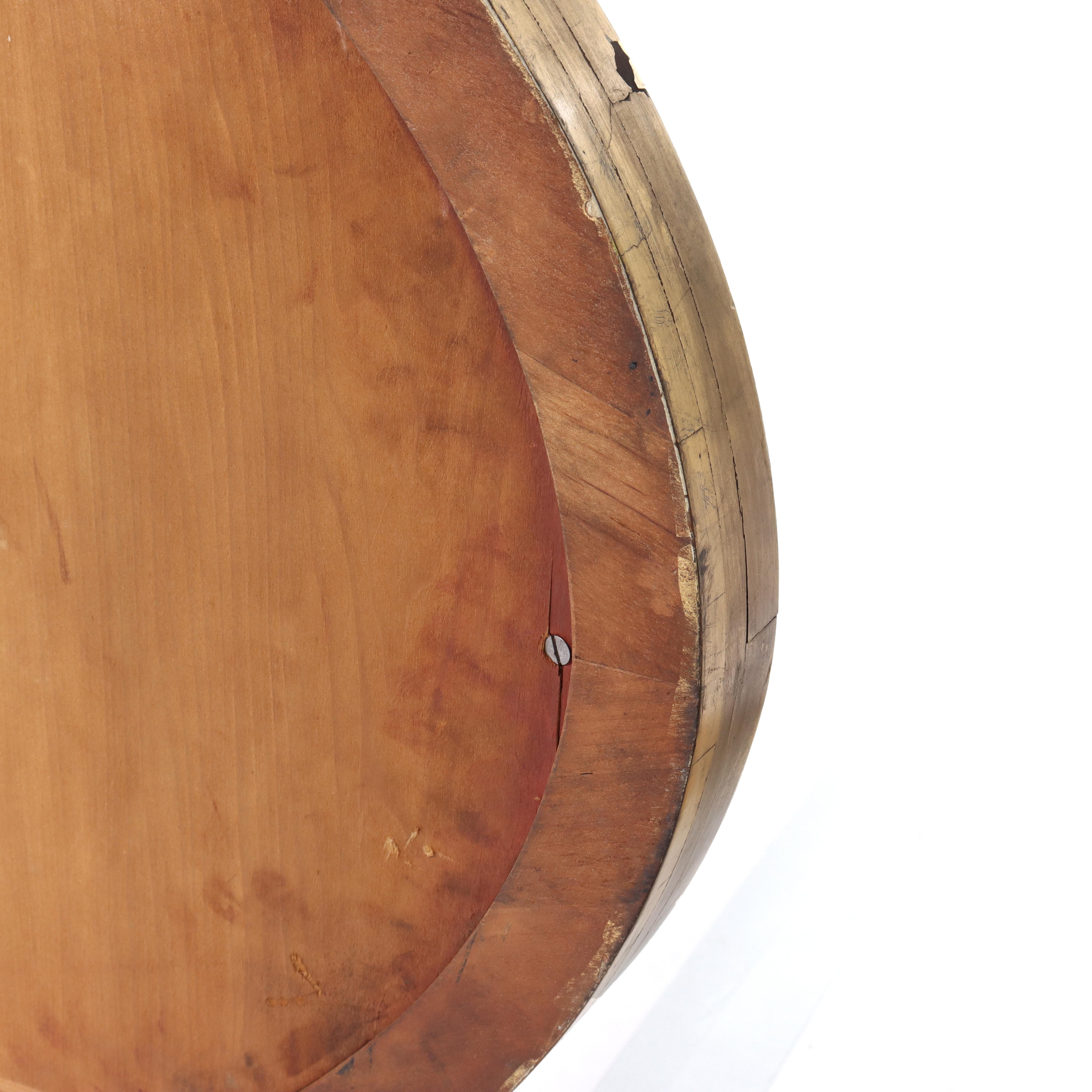 Miroir de cheminée surdimensionné en bois doré classique de Boston avec chérubins C1860 en vente 4