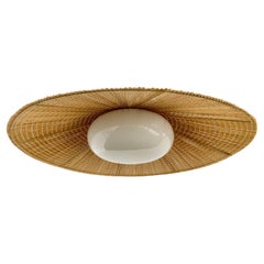 Oversized Ceiling Light by Paavo Tynell / 2 Available