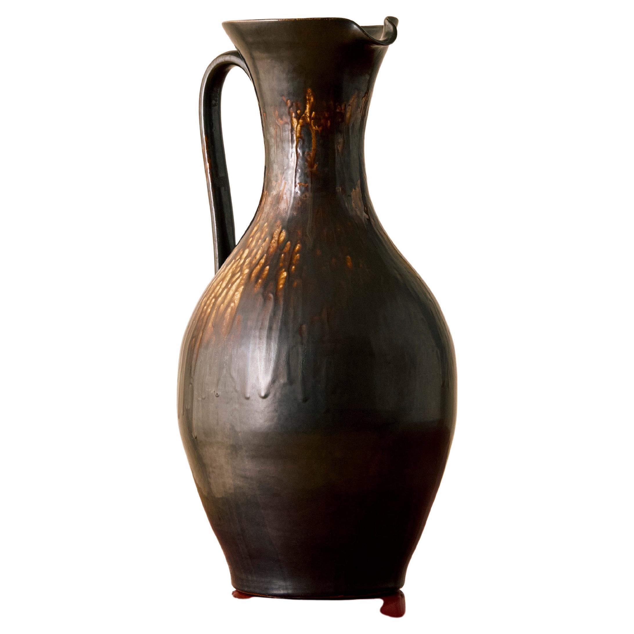 Oversized Ceramic Pitcher c. 1960