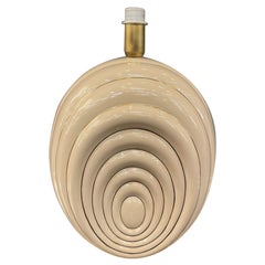 Oversized  Ceramic Table Lamp in the Style of Tommaso Barbi, Italy