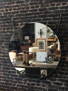 Oversized 'Cerceau' Round Mirror by Design Frères