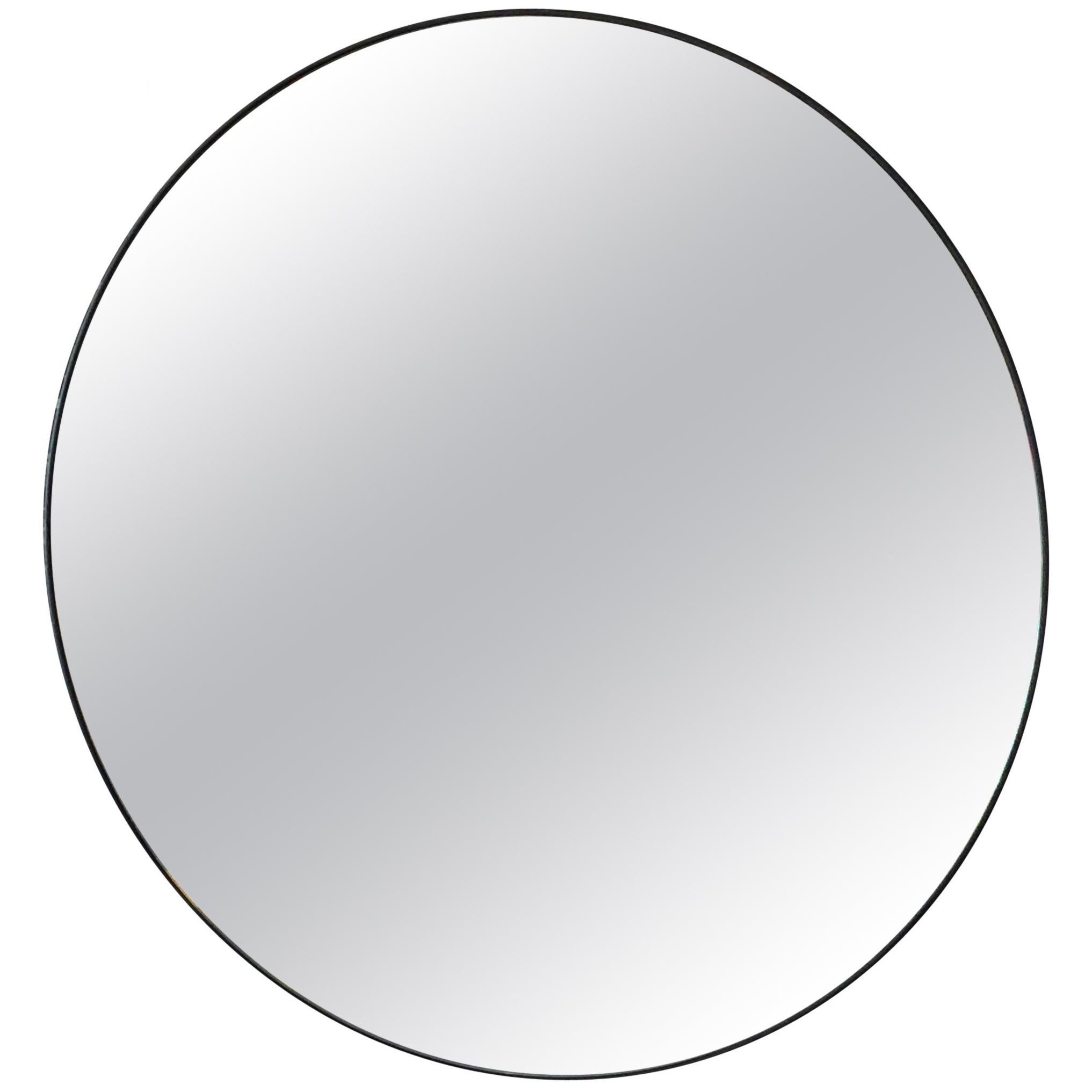 Oversized 'Cerceau' Round Mirror by Design Frères For Sale