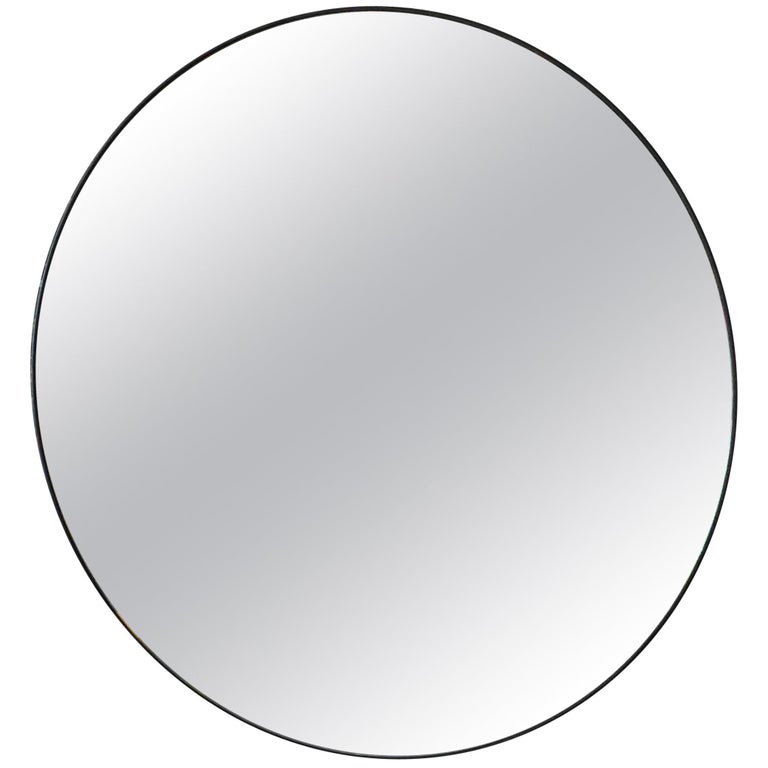 Oversized Cerceau Round Mirror By Design Freres For Sale At 1stdibs