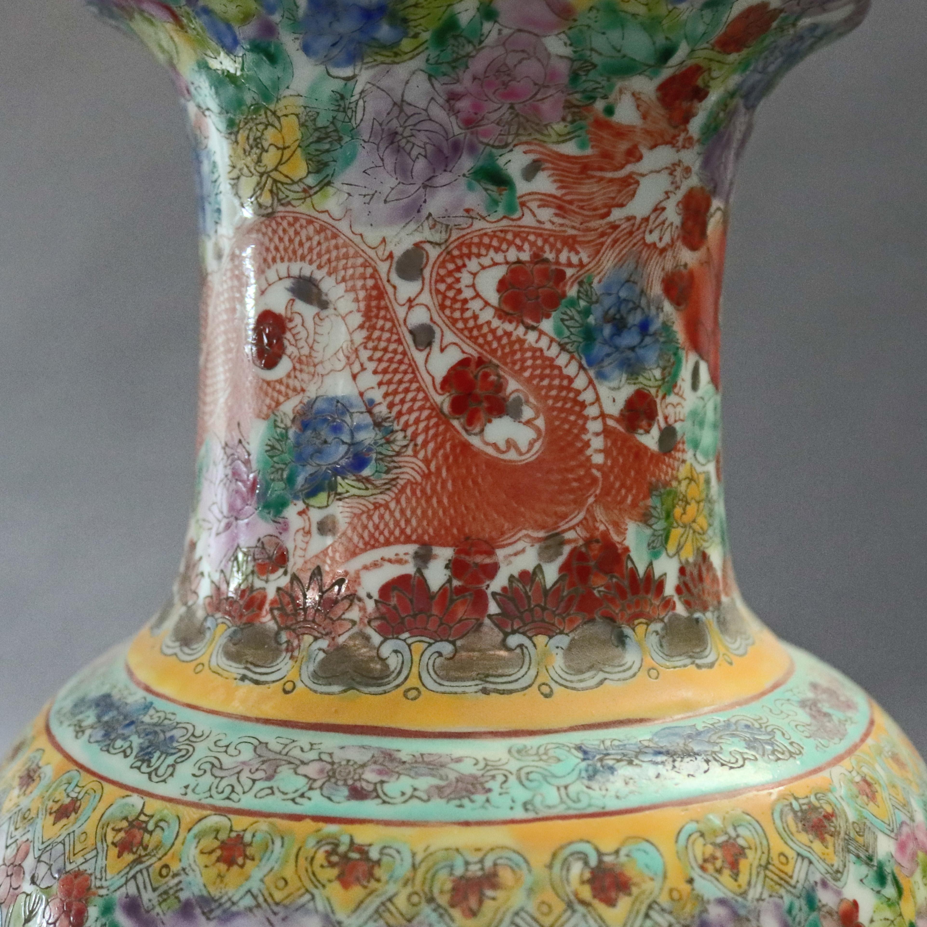 chinese hand painted porcelain vases