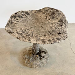 Oversized Concrete Mushroom Sculpture or Stool, France 1950's