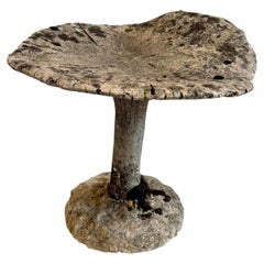 Oversized Concrete Mushroom Sculpture or Stool, France 1950's