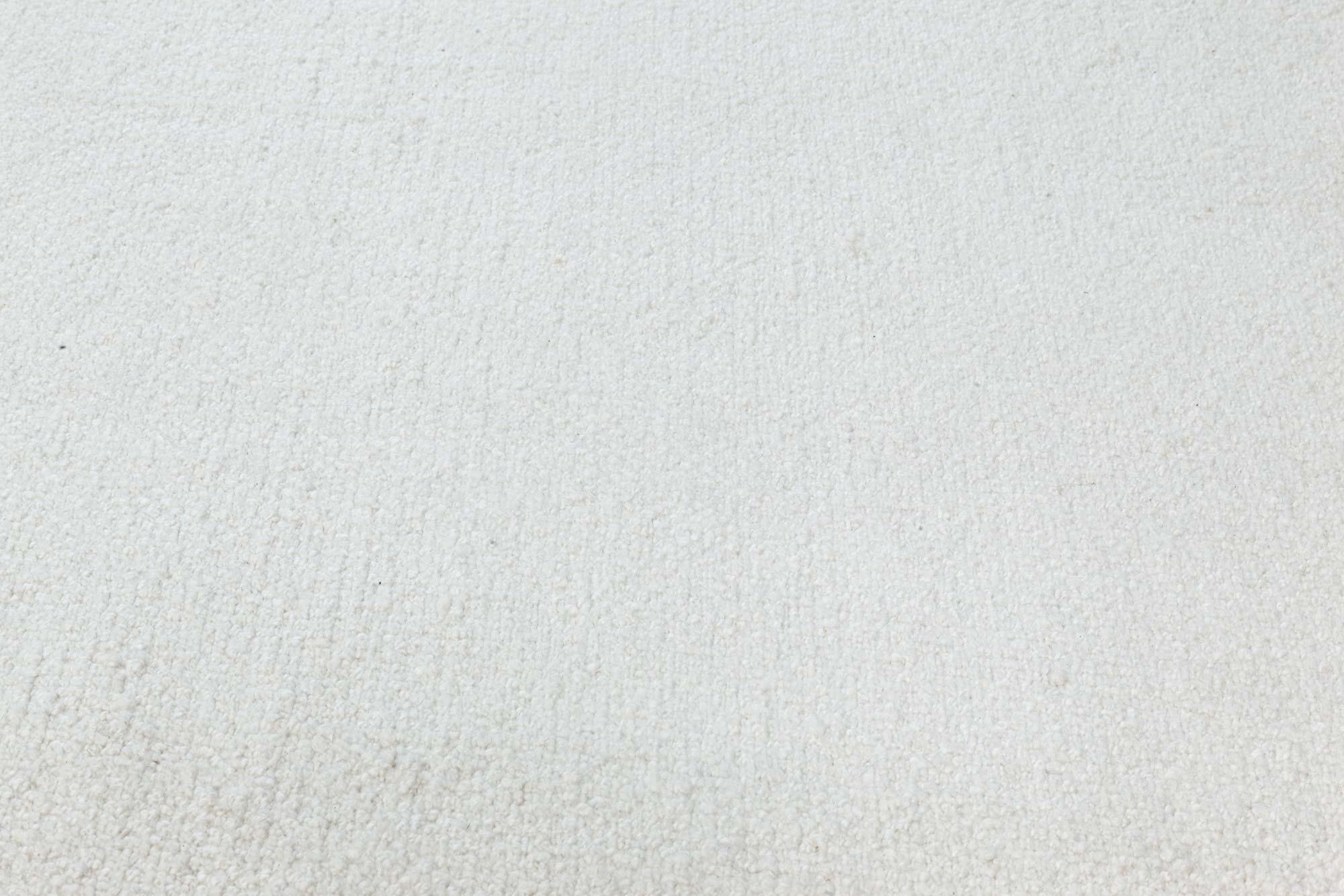 Alfombra contemporánea oversize de lana blanca de tejido plano de Doris Leslie Blau en Nuevo estado para la venta en New York, NY