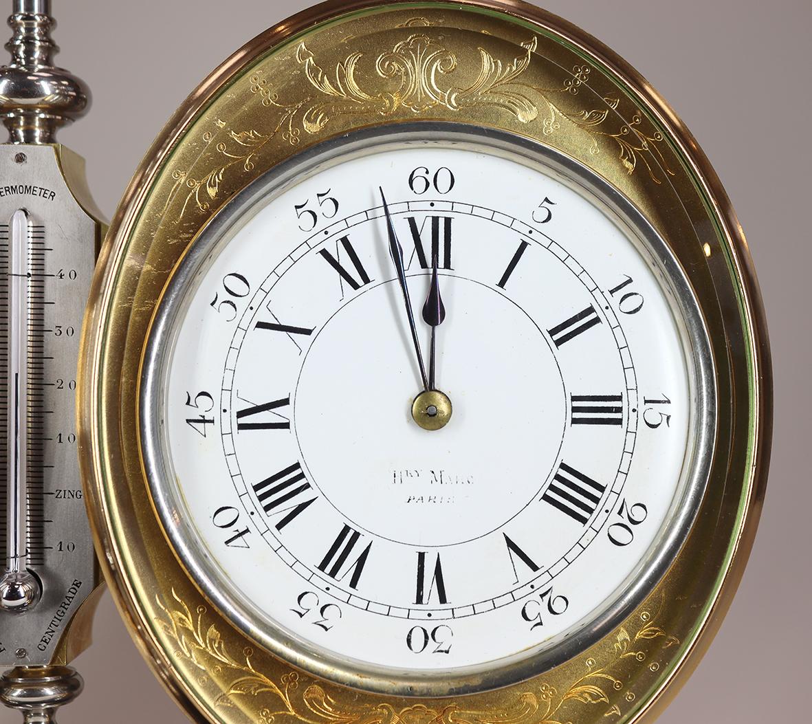 Gold Plate Oversized Desk Compendium For Sale