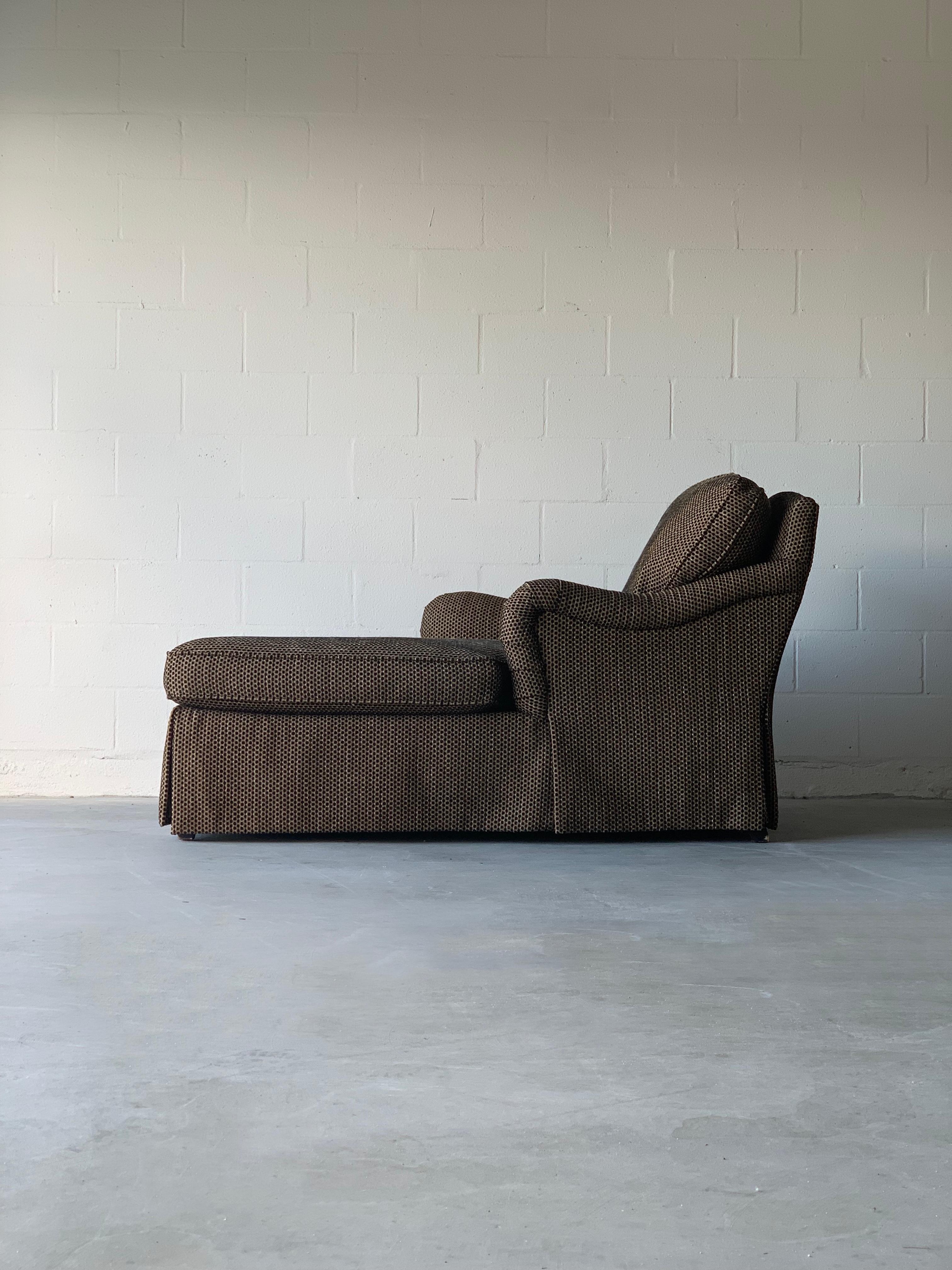 Oversized Belgian Rolled Arm Chaise Lounge at 1stDibs oversized