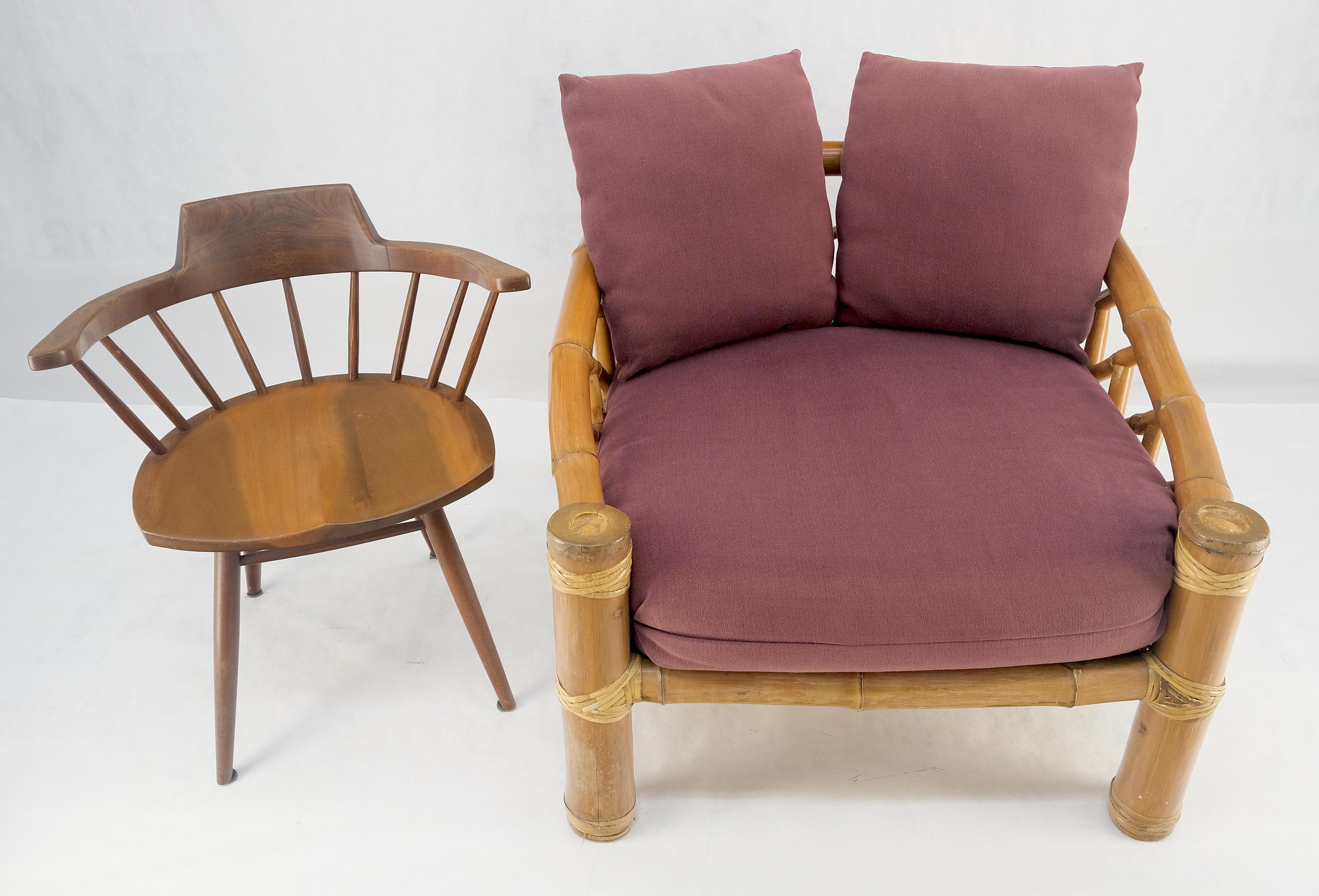 Bambou Chaise longue surdimensionnée en bambou très large et épaisse, style Asian Style, super confortable MINT en vente