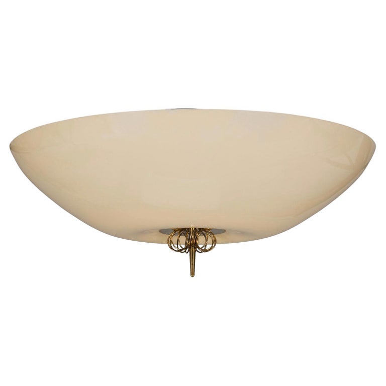 Oversized Flush Mount Light by Paavo Tynell For Sale at 1stDibs