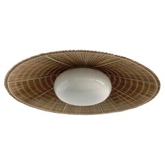 Oversized flush mount lighting  by Paavo Tynell / 2 available.