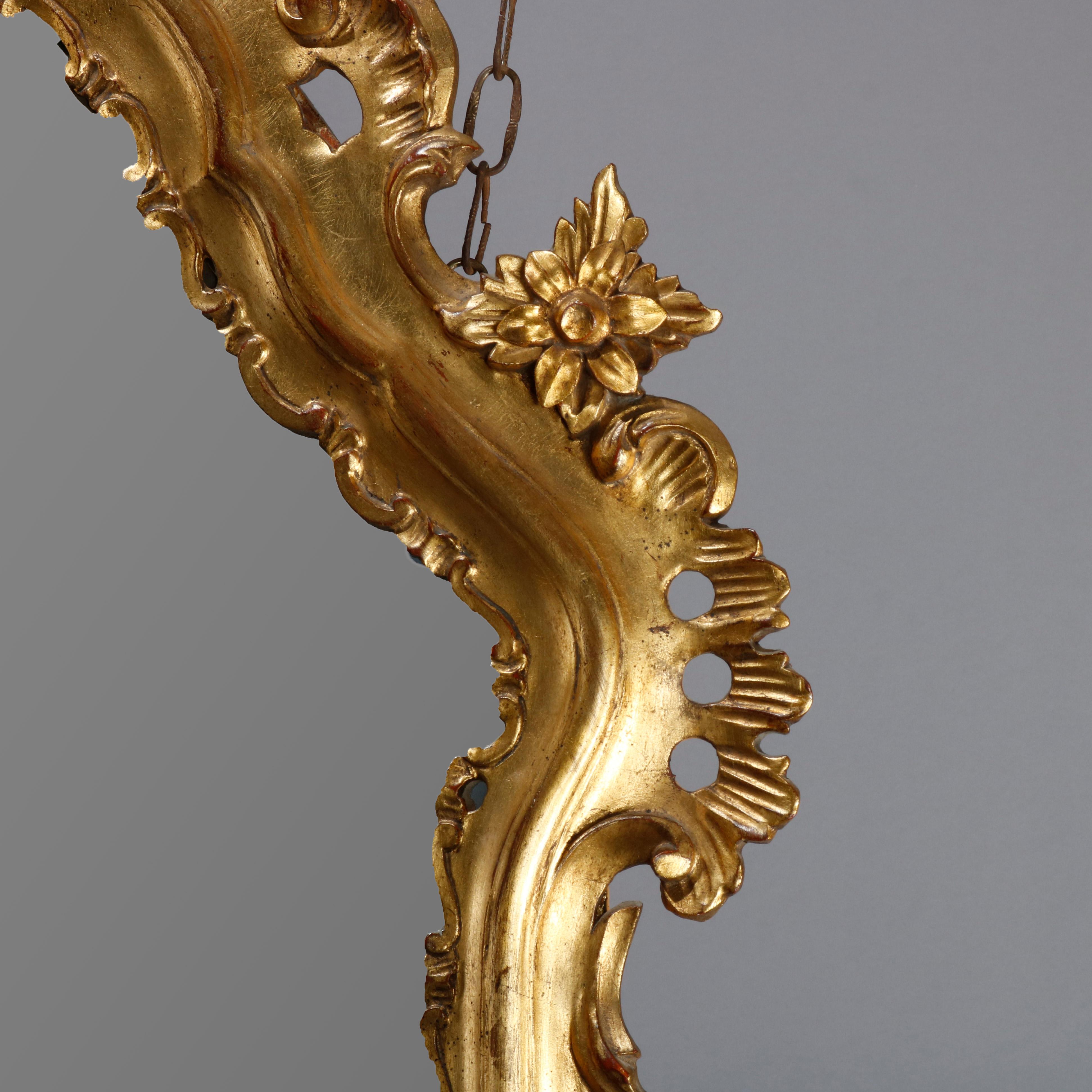 french rococo mirror