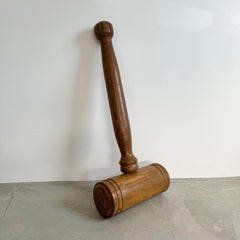 Oversized Gavel, 1970s USA