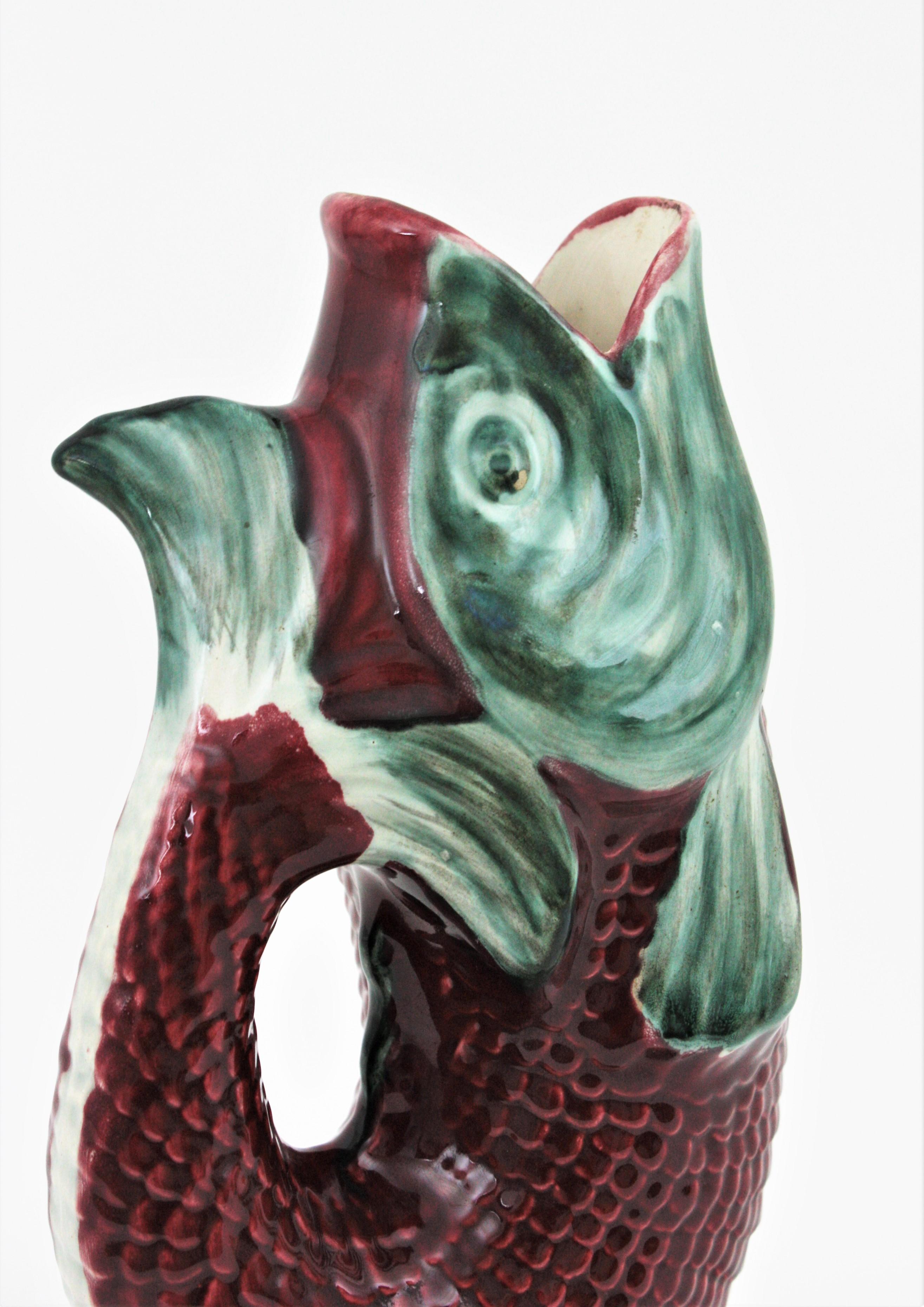 gurgling fish pitcher