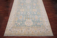 Oversized Green Oushak Rug