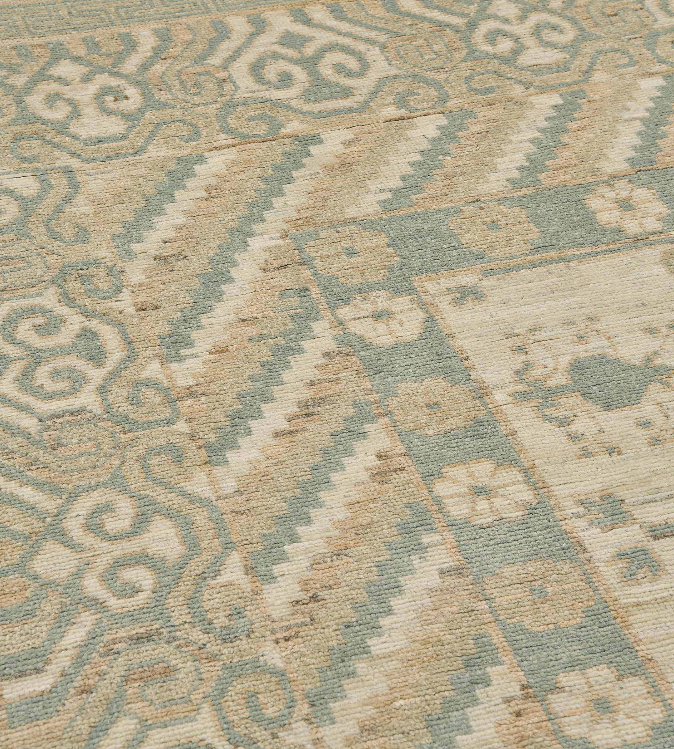 Tappeto Samarkand Khotan di qualità, tessuto a mano e sovradimensionato In condizioni Nuovo in vendita a West Hollywood, CA