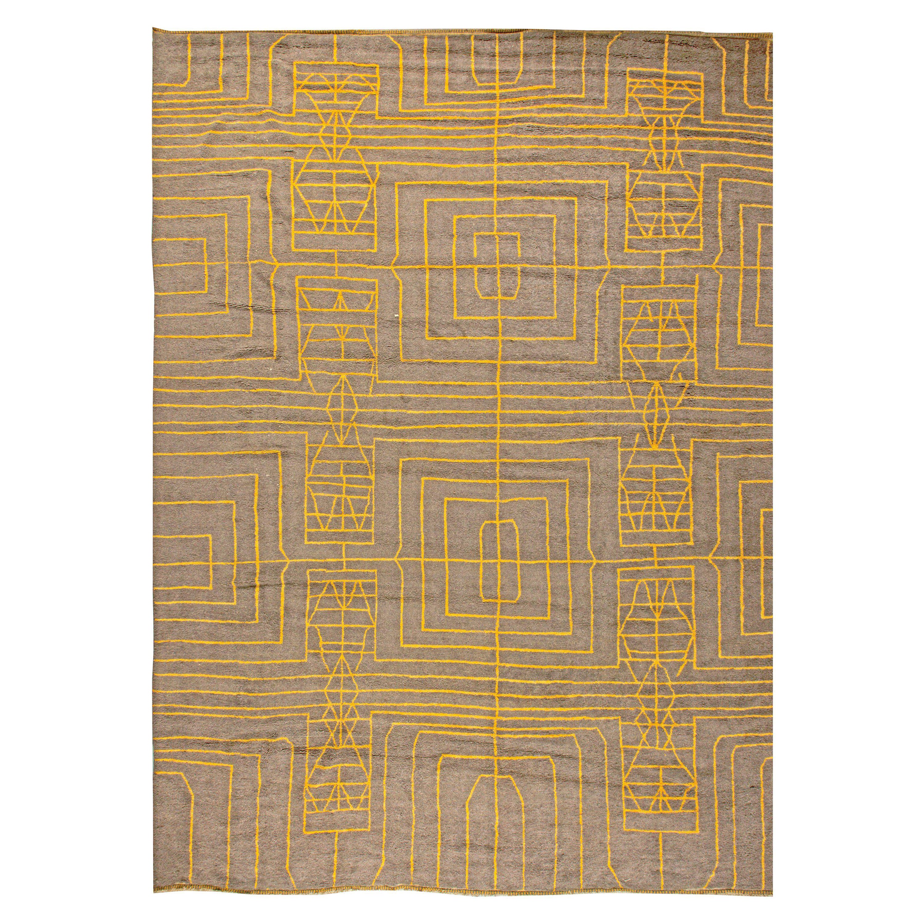 Oversized Modern Crocodile Rug For Sale at 1stDibs