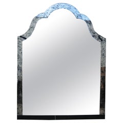 Antique Oversized Jansen Style Venetian Mirror